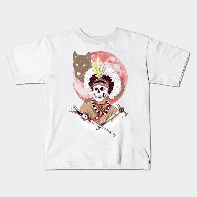 Apache Kids T-Shirt by Eoli Studio